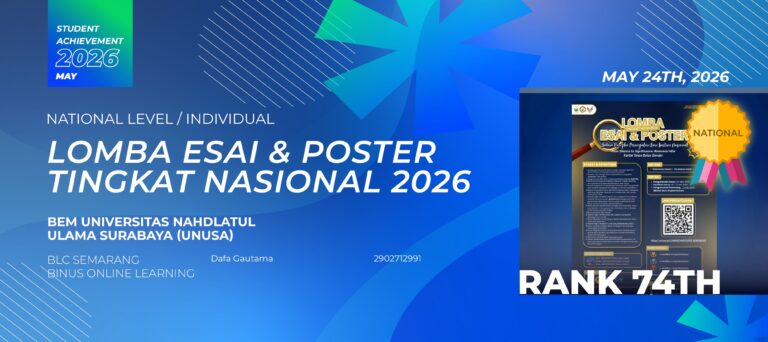 LOMBA ESAI & POSTER TINGKAT NASIONAL 2026
