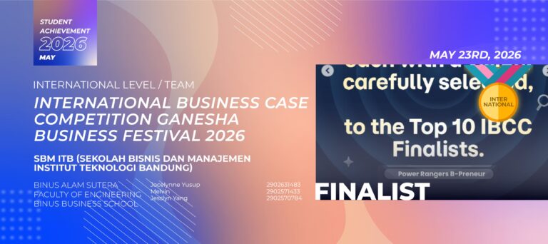 International Business Case Competition Ganesha Business Festival 2026