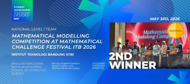Mathematical Modelling Competition at Mathematical Challenge Festival ITB 2026